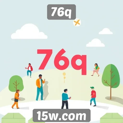 O impacto da comunidade no site 76q
